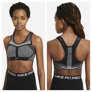 Nike Flyknit Sports Bra Women's Size‎ M – Black AJ4047-014